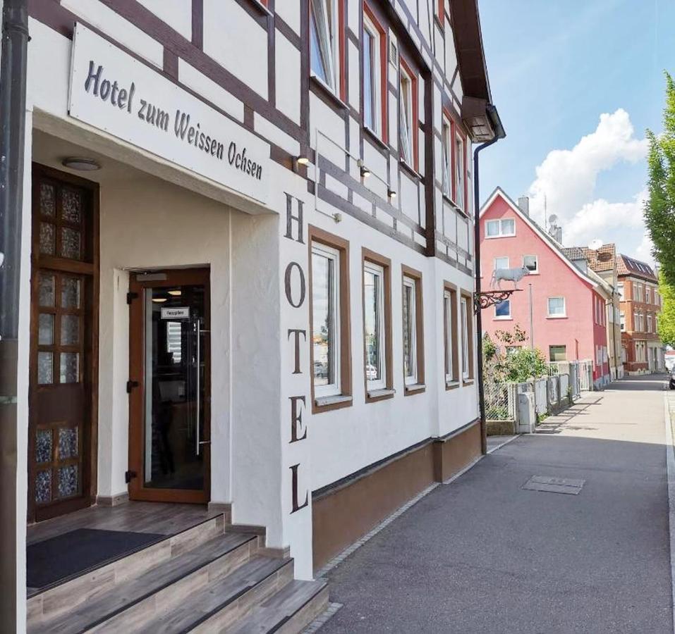 Hotel Zum Weissen Ochsen Aalen Dış mekan fotoğraf